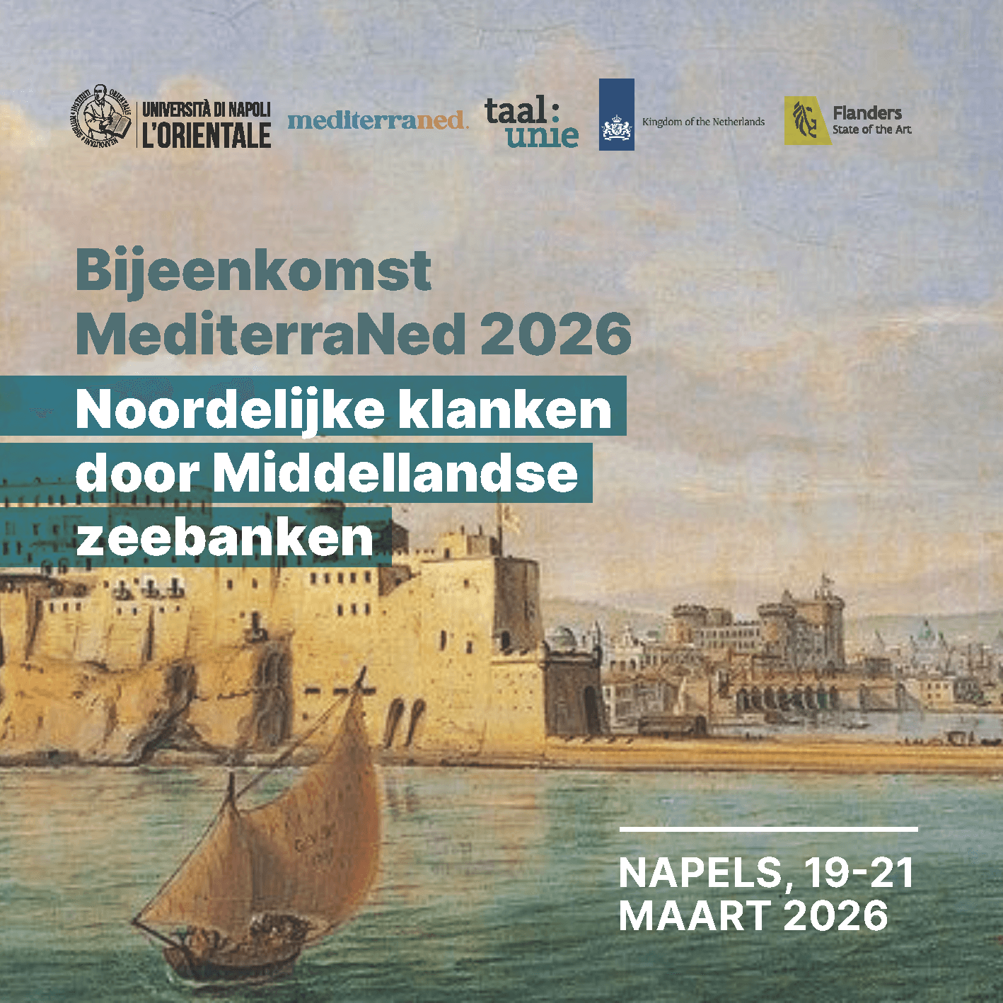 19-21 maart:
18e Bijeenkomst MediterraNed 2026